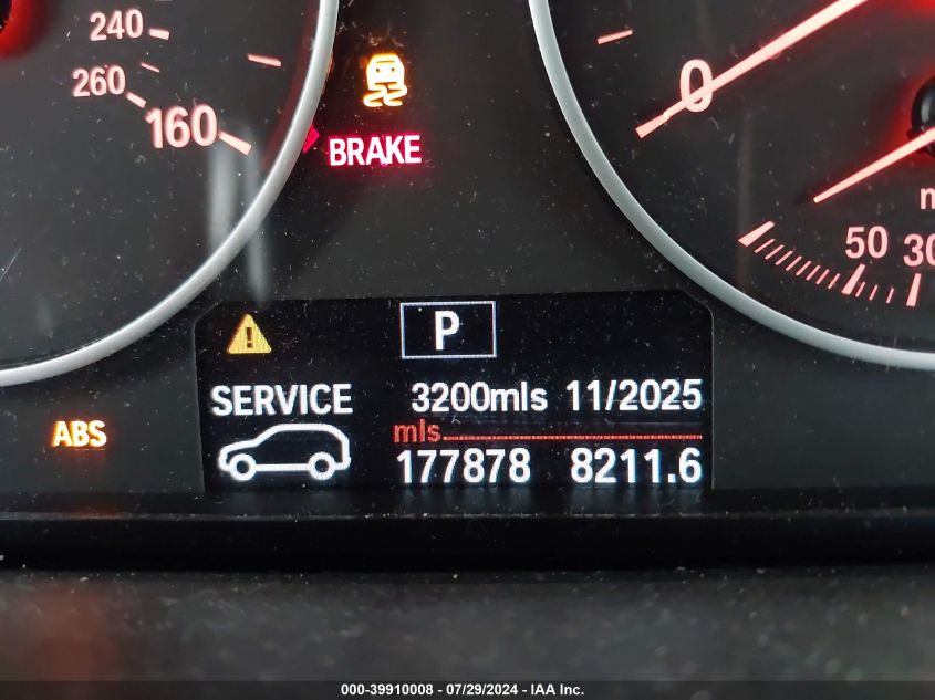 2011 BMW X3 xDrive35I VIN: 5UXWX7C51BLT78480 Lot: 39910008