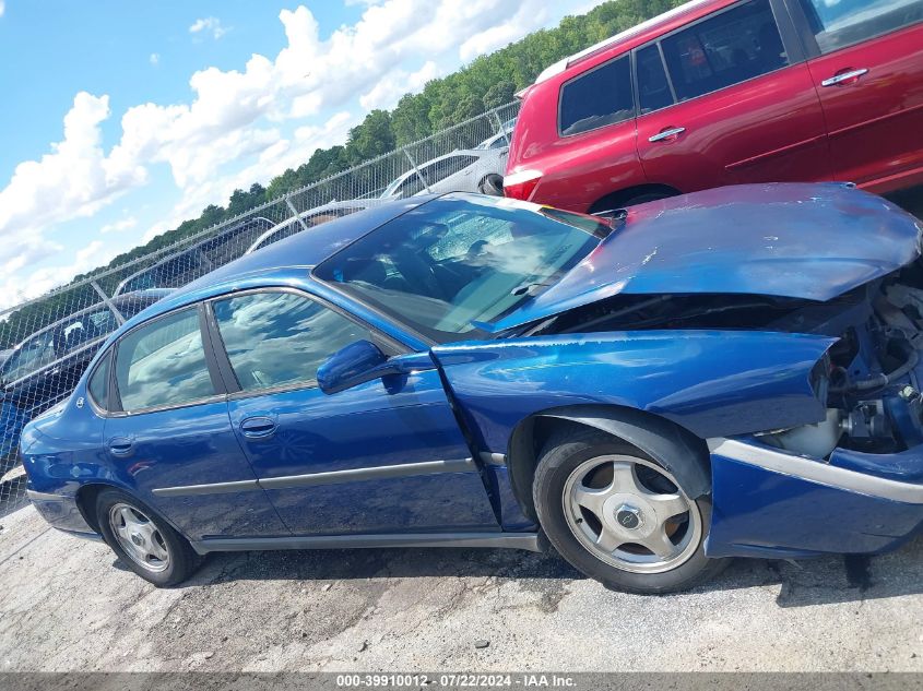 2003 Chevrolet Impala VIN: 2G1WF52E439381465 Lot: 39910012