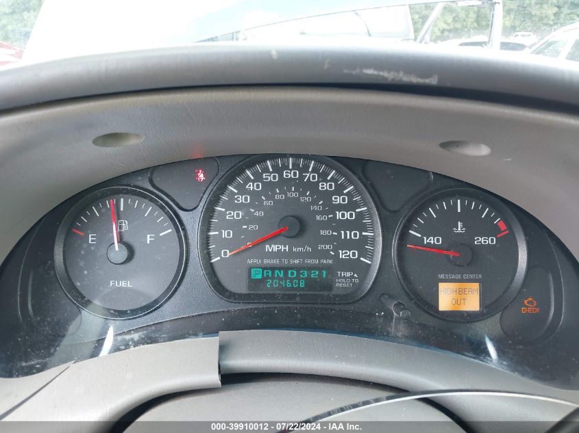 2003 Chevrolet Impala VIN: 2G1WF52E439381465 Lot: 39910012