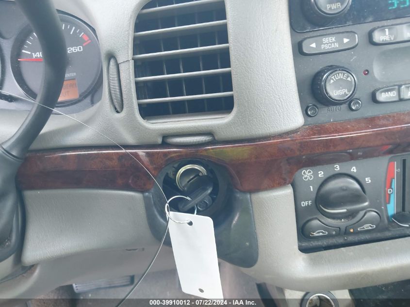 2003 Chevrolet Impala VIN: 2G1WF52E439381465 Lot: 39910012