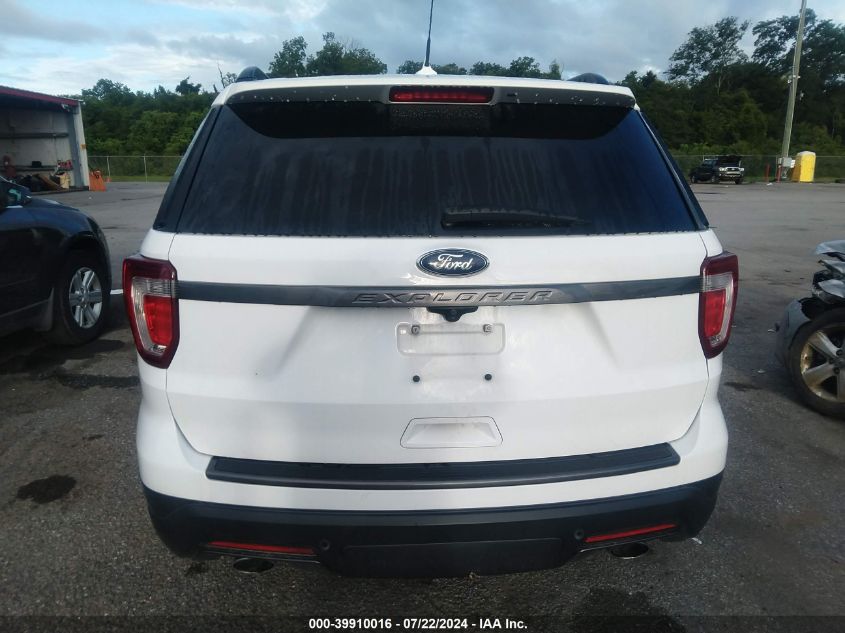 2018 Ford Explorer Xlt VIN: 1FM5K7D84JGB26701 Lot: 39910016