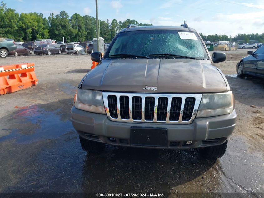2002 Jeep Grand Cherokee Laredo VIN: 1J4GW48S12C295423 Lot: 39910027