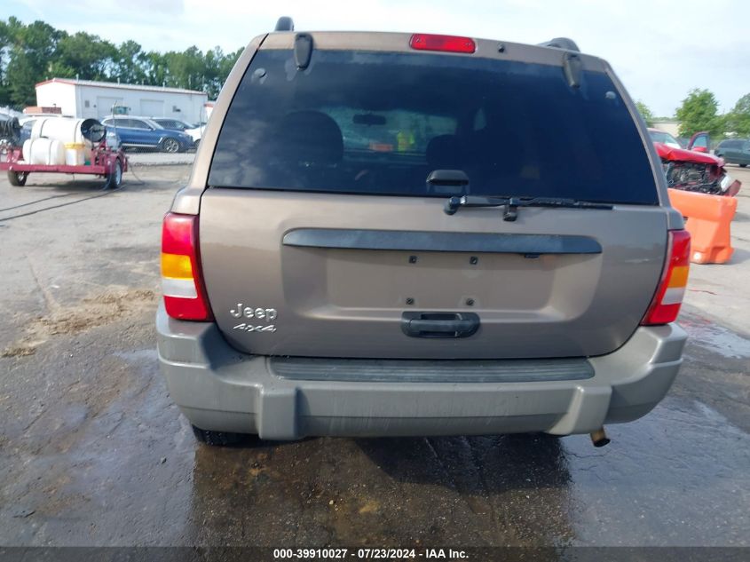 2002 Jeep Grand Cherokee Laredo VIN: 1J4GW48S12C295423 Lot: 39910027