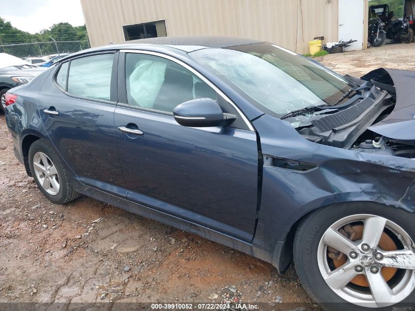 2015 Kia Optima Lx VIN: KNAGM4A78F5606368 Lot: 39910052