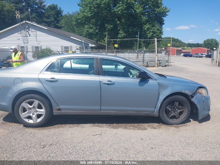 2009 Chevrolet Malibu Ls VIN: 1G1ZG57B99F112306 Lot: 39910090