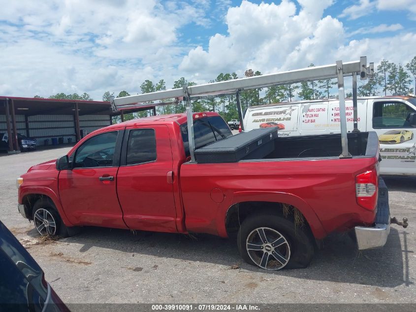 2014 Toyota Tundra Double Cab Sr/Double Cab VIN: 5TFRY5F17EX171095 Lot: 39910091