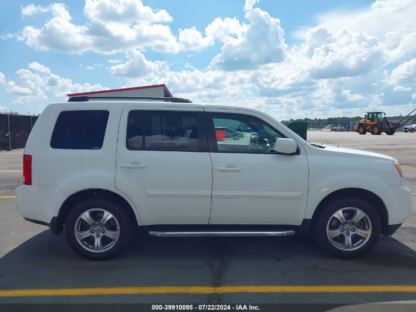 2012 Honda Pilot Ex-L VIN: 5FNYF3H56CB033805 Lot: 39910095