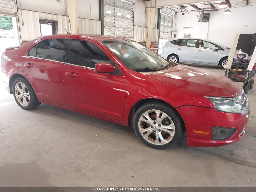 2012 Ford Fusion Se VIN: 3FAHP0HA4CR359499 Lot: 39910121