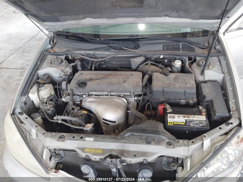 2004 Toyota Camry Xle VIN: 4T1BE32K14U856380 Lot: 39910127