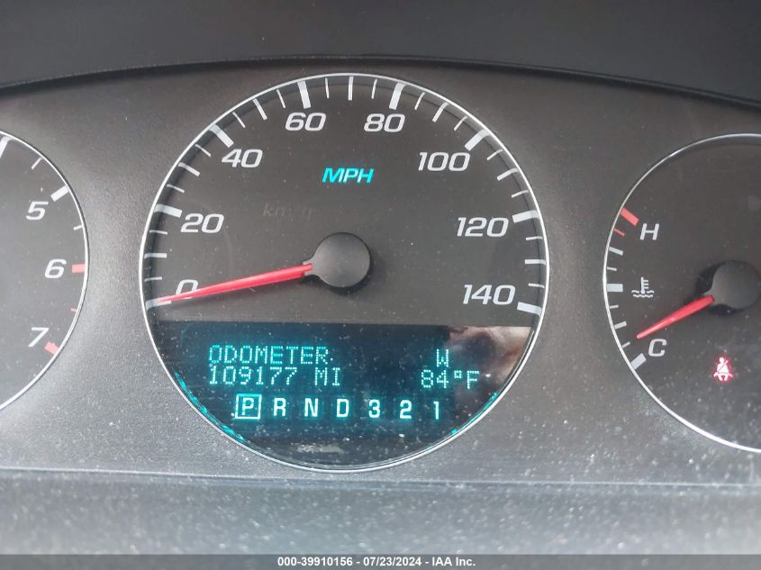 2007 Chevrolet Impala Ltz VIN: 2G1WU58R979234113 Lot: 39910156