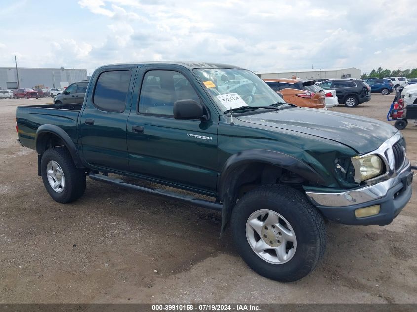 2003 Toyota Tacoma Prerunner V6 VIN: 5TEGN92N63Z255639 Lot: 39910158