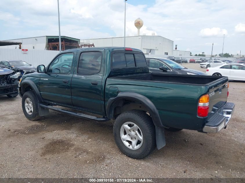 2003 Toyota Tacoma Prerunner V6 VIN: 5TEGN92N63Z255639 Lot: 39910158