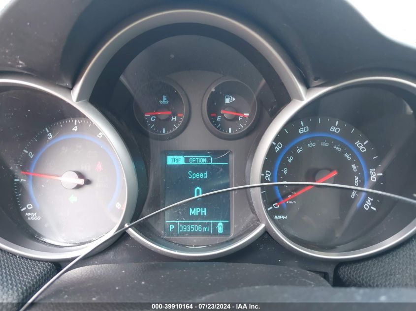 2015 Chevrolet Cruze 1Lt Auto VIN: 1G1PC5SB0F7200306 Lot: 39910164