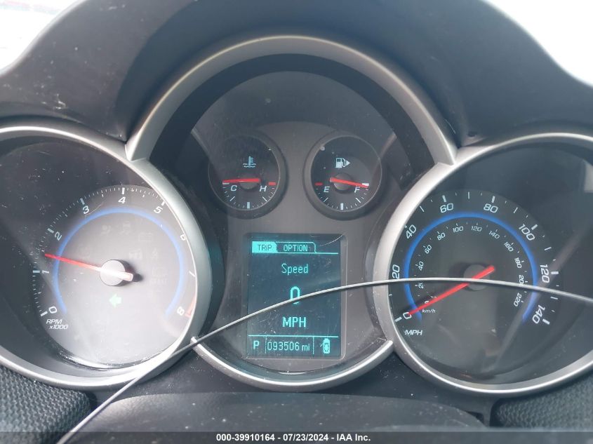 2015 Chevrolet Cruze 1Lt Auto VIN: 1G1PC5SB0F7200306 Lot: 39910164