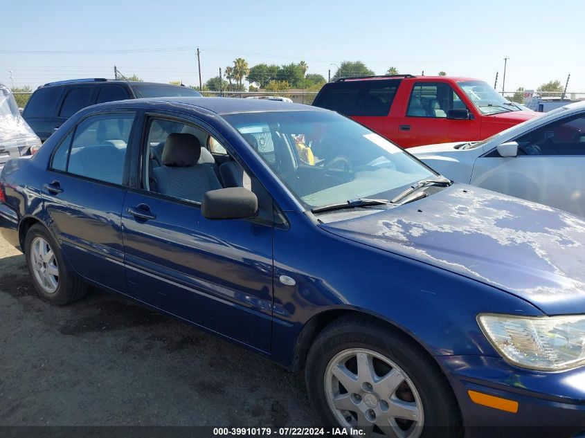 2002 Mitsubishi Lancer Ls VIN: JA3AJ36E42U015505 Lot: 39910179