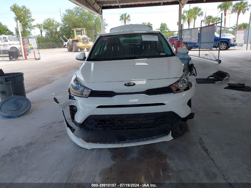 2021 Kia Rio Lx VIN: 3KPA24AD2ME387350 Lot: 39910187