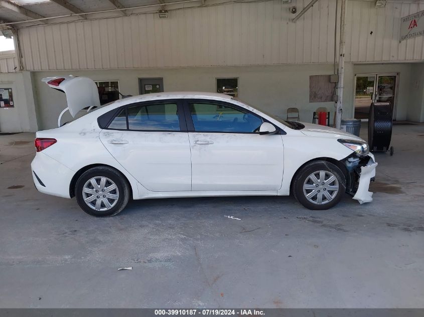 2021 Kia Rio Lx VIN: 3KPA24AD2ME387350 Lot: 39910187