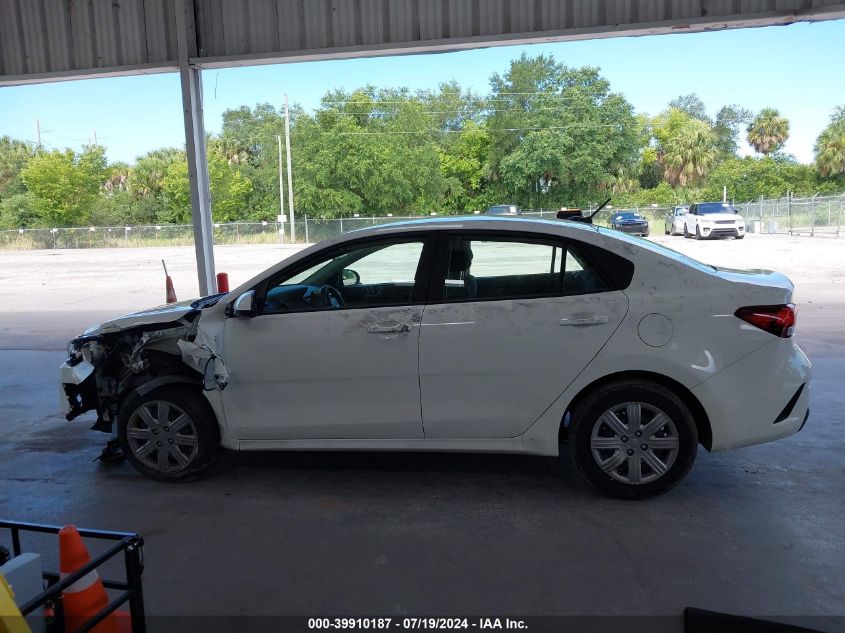 2021 Kia Rio Lx VIN: 3KPA24AD2ME387350 Lot: 39910187