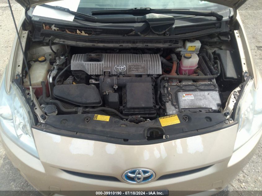 2010 Toyota Prius Iii VIN: JTDKN3DU4A0034985 Lot: 39910190