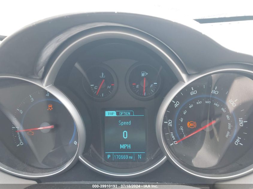 2013 Chevrolet Cruze 1Lt Auto VIN: 1G1PC5SB5D7241527 Lot: 39910193