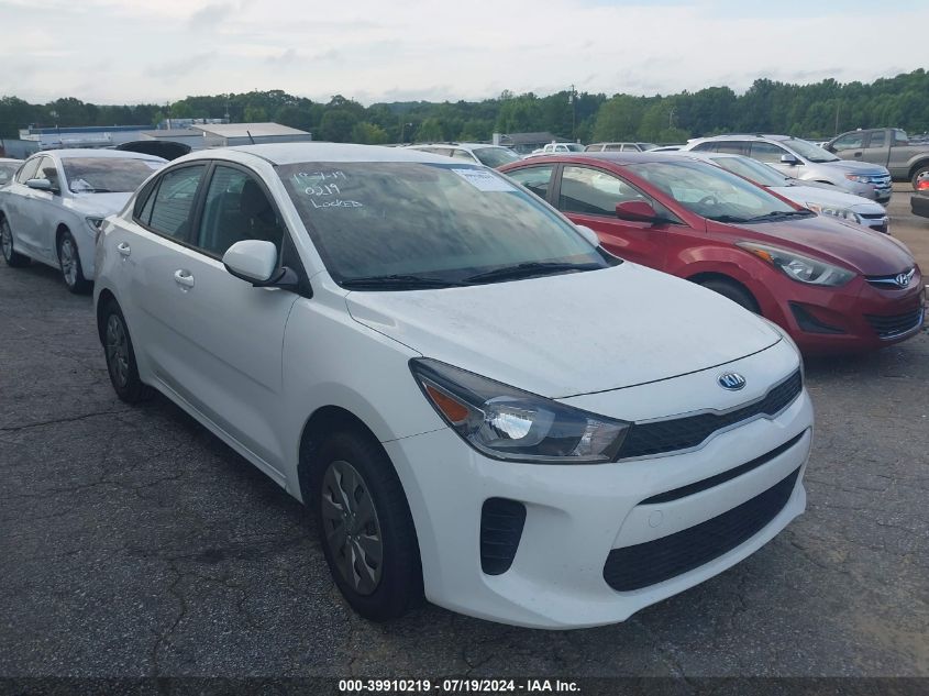 2019 Kia Rio Lx VIN: 3KPA24AB0KE210758 Lot: 39910219