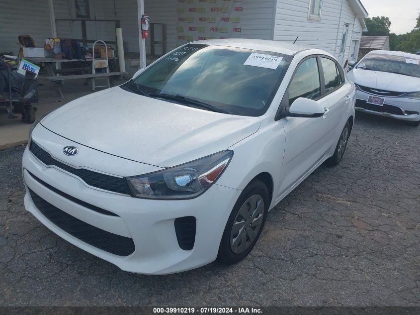 2019 Kia Rio Lx VIN: 3KPA24AB0KE210758 Lot: 39910219