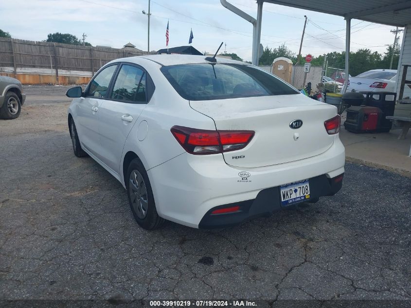 2019 Kia Rio Lx VIN: 3KPA24AB0KE210758 Lot: 39910219