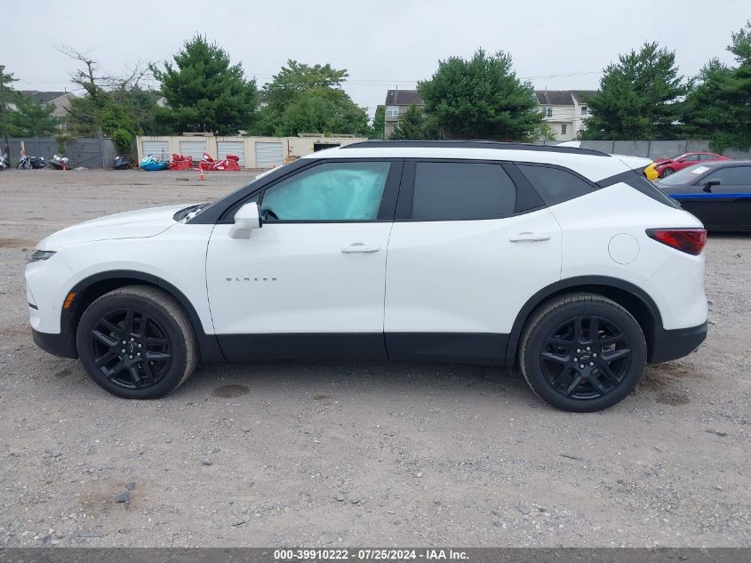 2024 Chevrolet Blazer Awd 2Lt VIN: 3GNKBHR49RS157160 Lot: 39910222