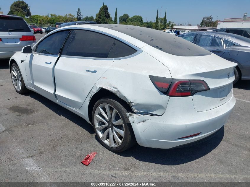 2018 TESLA MODEL 3 LONG RANGE/MID RANGE - 5YJ3E1EA9JF039081