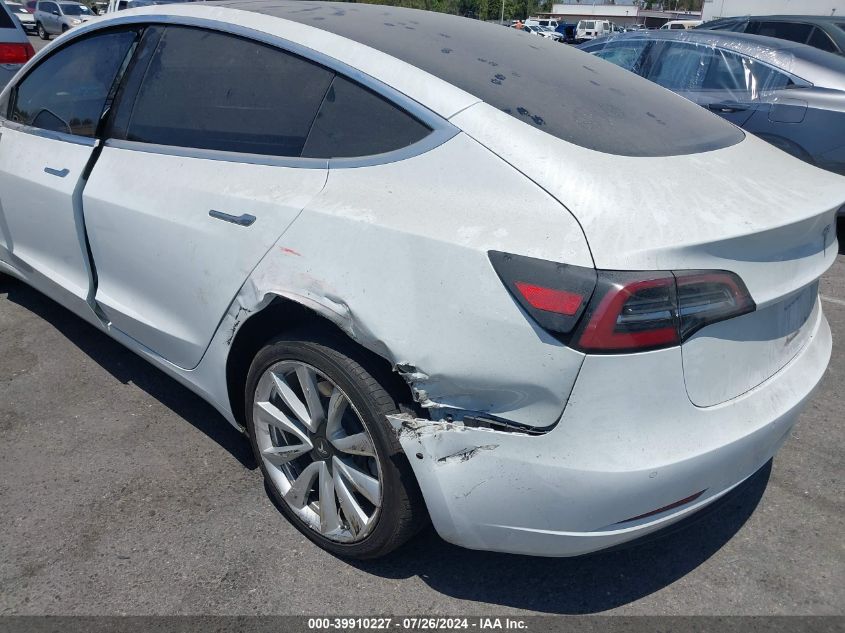 2018 TESLA MODEL 3 LONG RANGE/MID RANGE - 5YJ3E1EA9JF039081