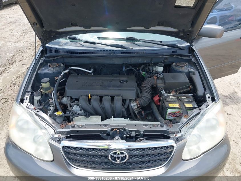 2005 Toyota Corolla Le VIN: 2T1BR32E05C416412 Lot: 39910236