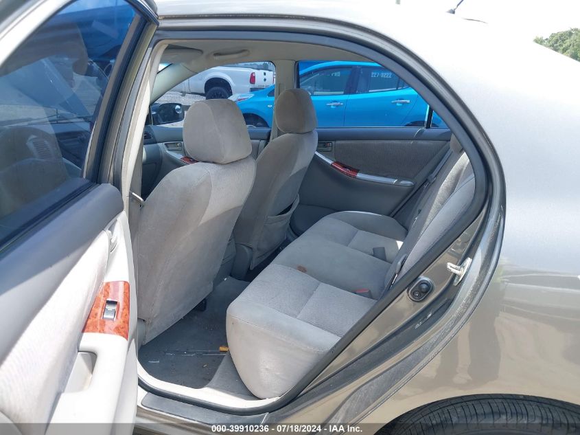 2005 Toyota Corolla Le VIN: 2T1BR32E05C416412 Lot: 39910236