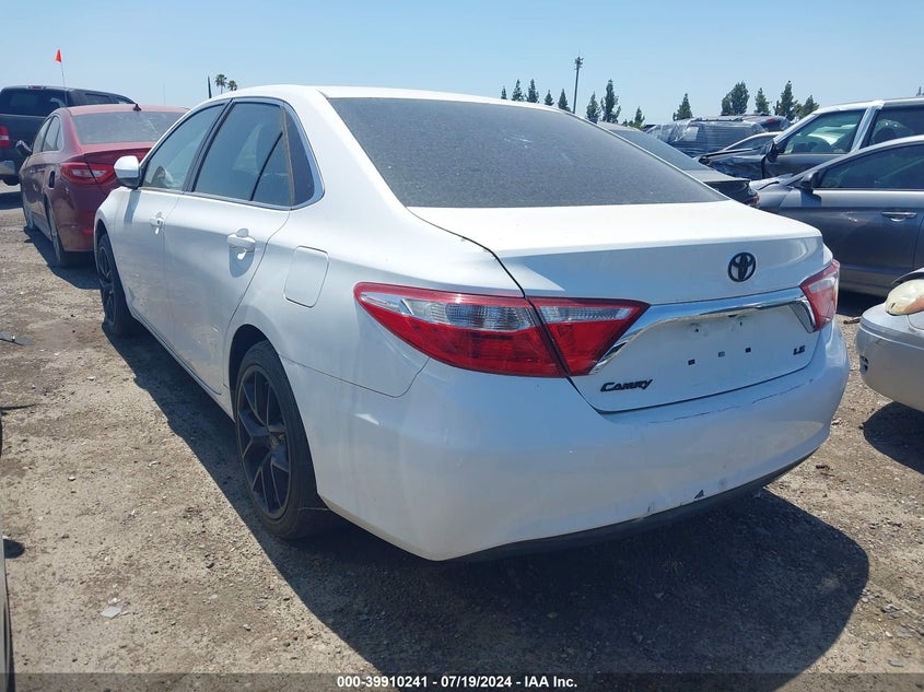 2016 TOYOTA CAMRY VIN: 4T4BF1FK4GR549386
