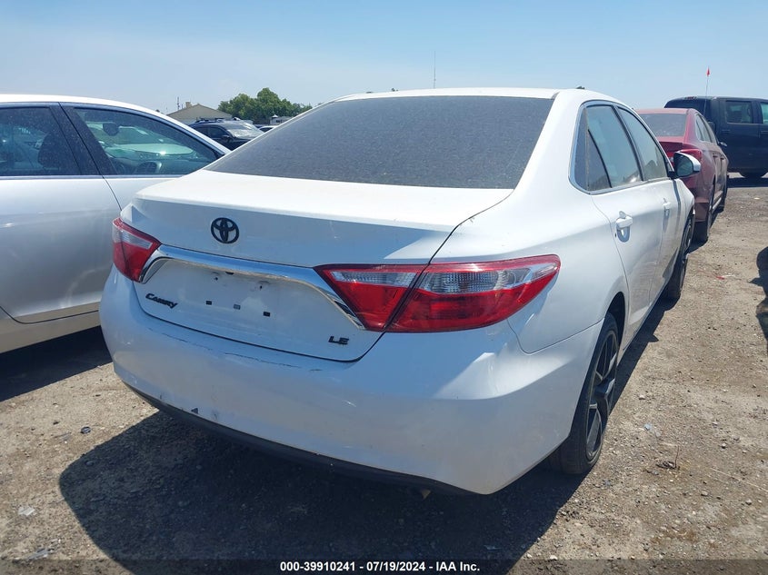 2016 TOYOTA CAMRY VIN: 4T4BF1FK4GR549386