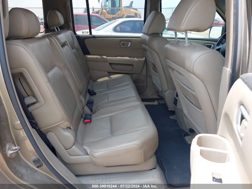 2009 Honda Pilot Ex-L VIN: 5FNYF38679B017565 Lot: 39910244