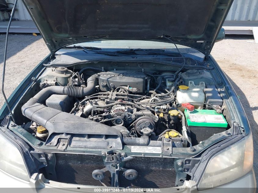 2000 Subaru Outback Limited VIN: 4S3BH6862Y7616878 Lot: 39910248