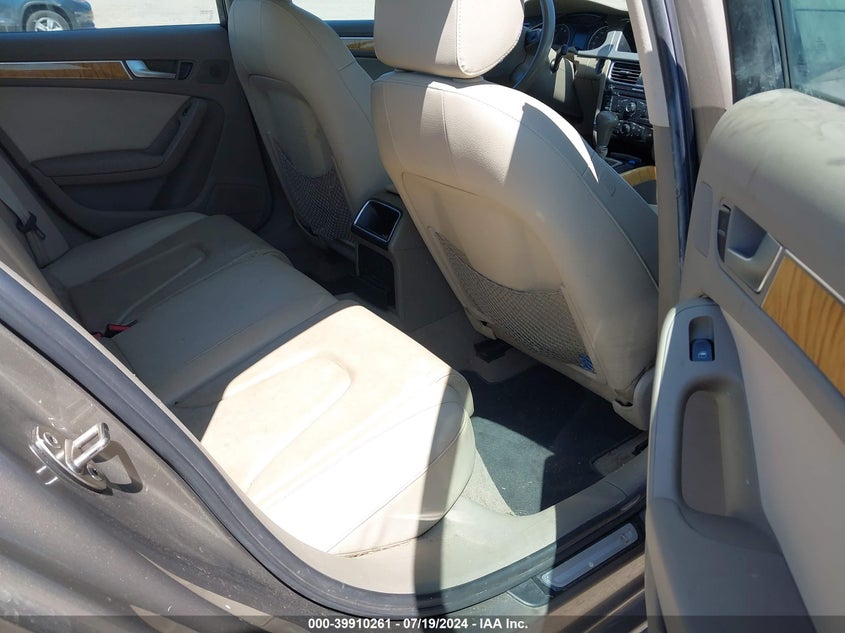 2009 Audi A4 2.0T Premium VIN: WAULF78K59A123016 Lot: 39910261