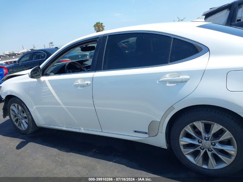 2013 Lexus Es 300H VIN: JTHBW1GGXD2009099 Lot: 39910286