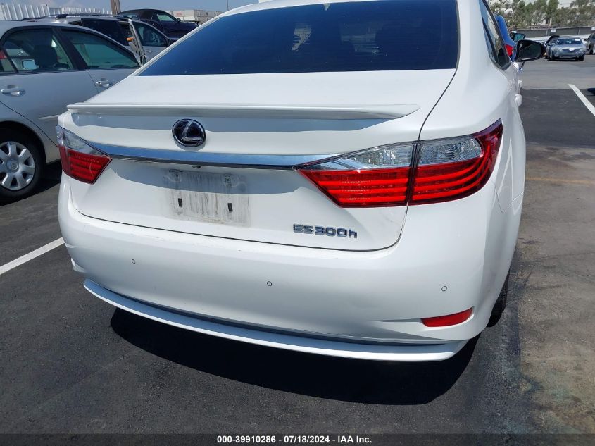 2013 Lexus Es 300H VIN: JTHBW1GGXD2009099 Lot: 39910286