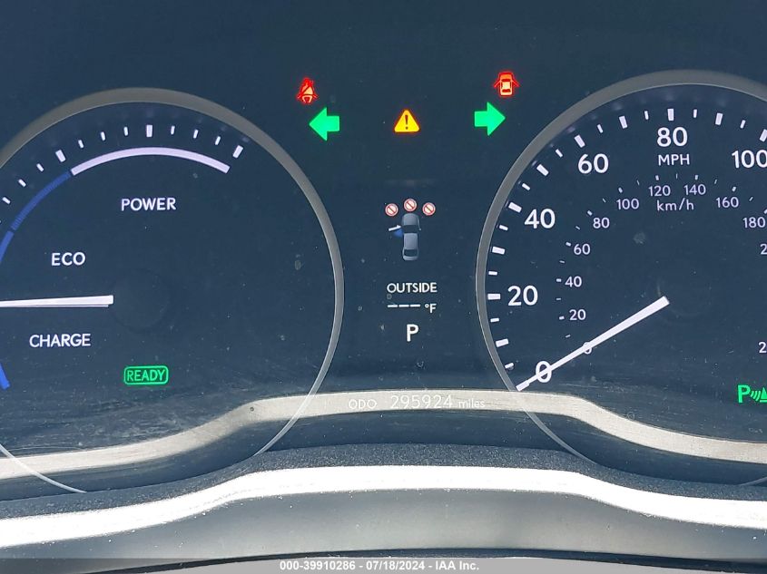 2013 Lexus Es 300H VIN: JTHBW1GGXD2009099 Lot: 39910286