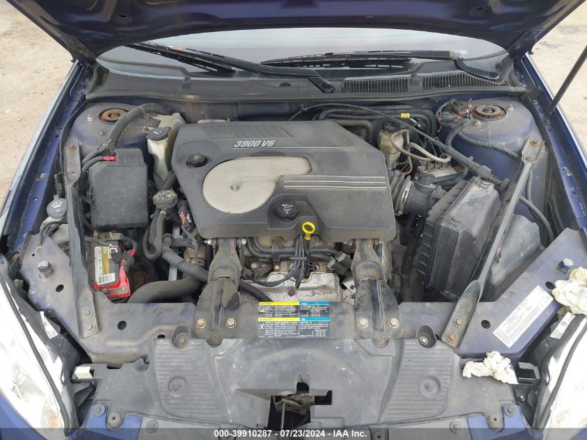 2006 Chevrolet Impala Lt VIN: 2G1WC581469437079 Lot: 39910287