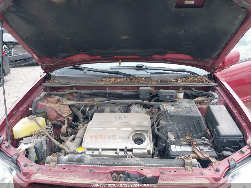 2004 Toyota Highlander V6 VIN: JTEEP21A040065579 Lot: 39910296