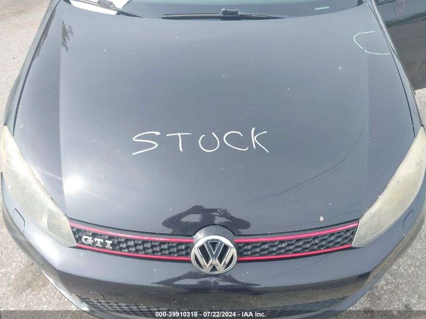 2010 Volkswagen Gti 4-Door VIN: WVWGD7AJXAW364945 Lot: 39910318