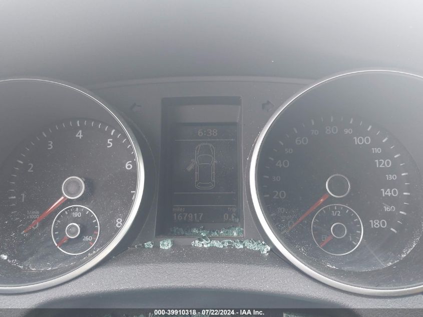 2010 Volkswagen Gti 4-Door VIN: WVWGD7AJXAW364945 Lot: 39910318