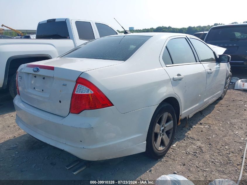 2010 Ford Fusion Se VIN: 3FAHP0HA2AR156270 Lot: 39910328