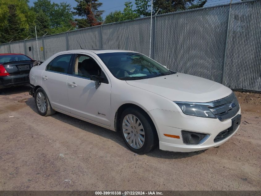 2010 Ford Fusion Hybrid VIN: 3FADP0L32AR365595 Lot: 39910338