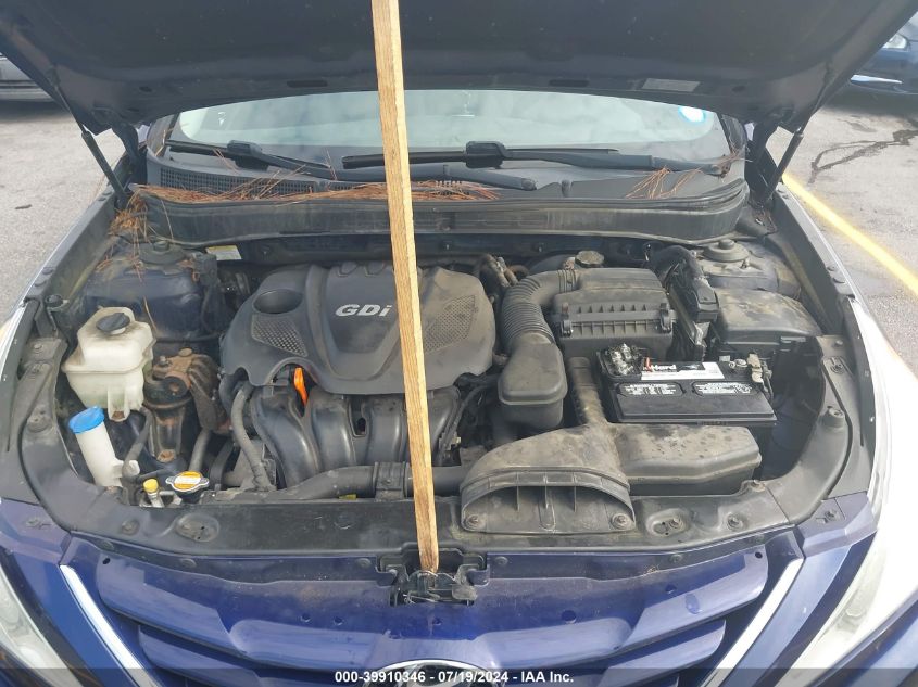 2012 Hyundai Sonata Gls VIN: 5NPEB4AC9CH403322 Lot: 39910346