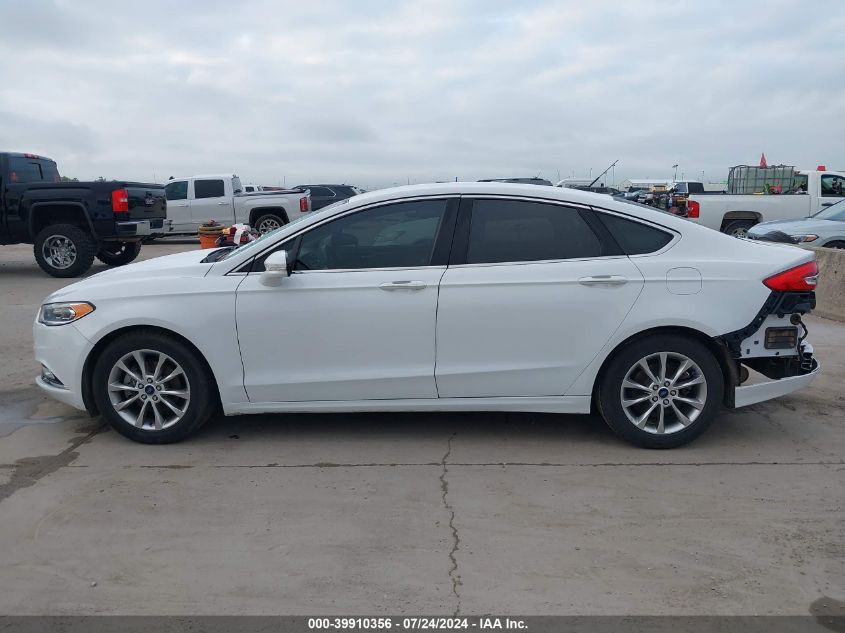 2017 Ford Fusion Se VIN: 3FA6P0HD1HR132859 Lot: 39910356