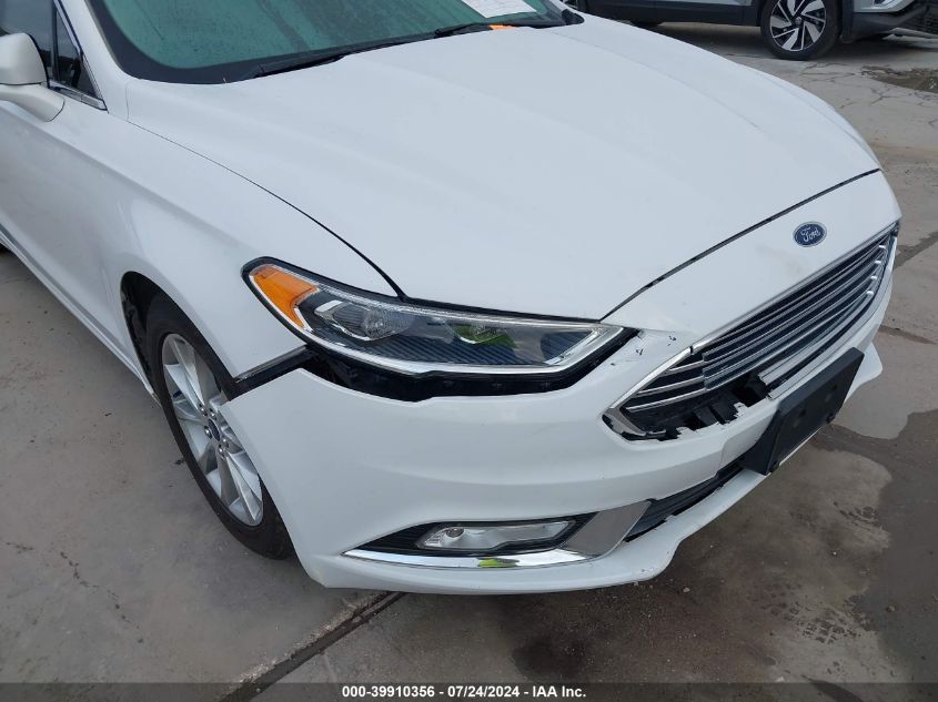 2017 Ford Fusion Se VIN: 3FA6P0HD1HR132859 Lot: 39910356