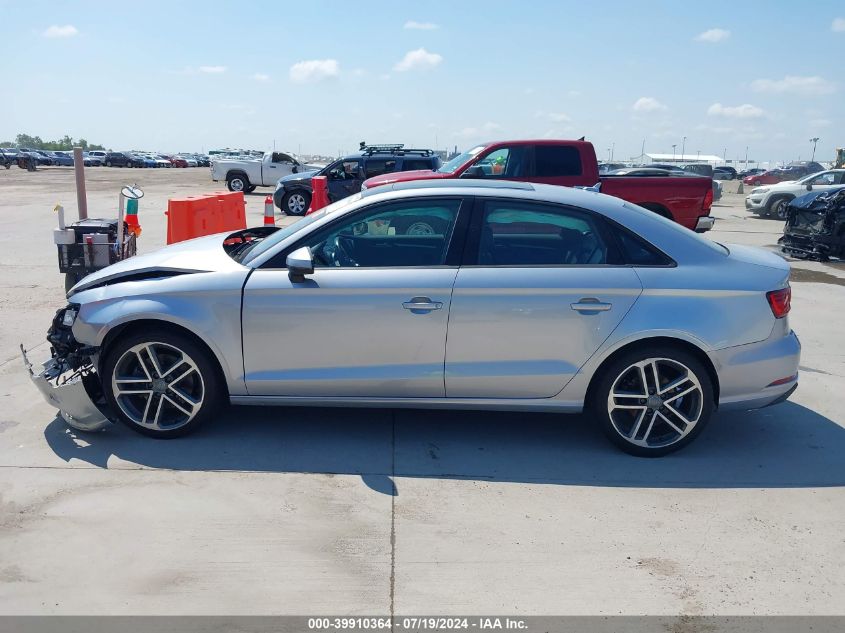 2018 Audi A3 2.0T Premium/2.0T Tech Premium VIN: WAUB8GFF2J1031359 Lot: 39910364